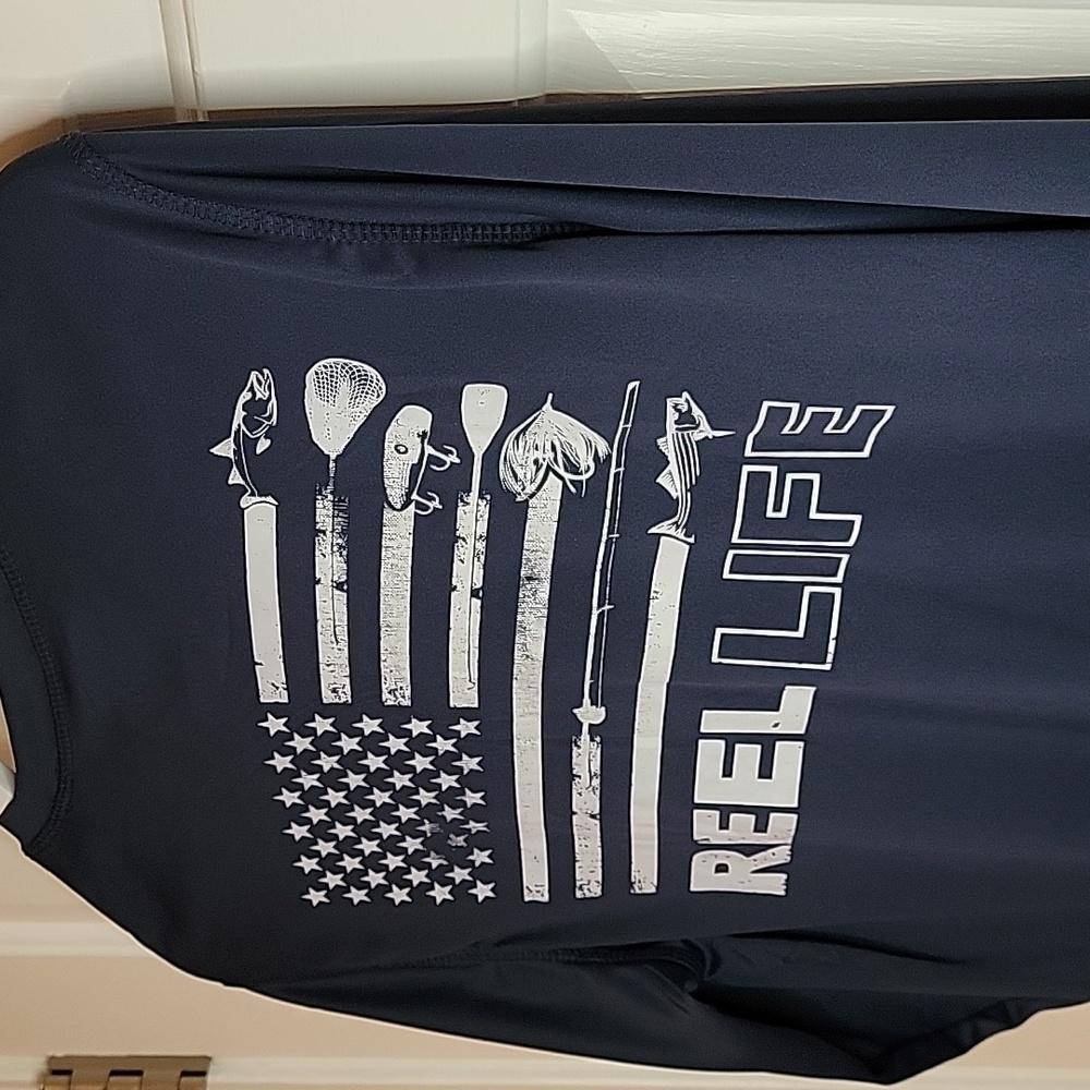 Reel Life Long Sleeve UV Shirt - Picture 3 of 5